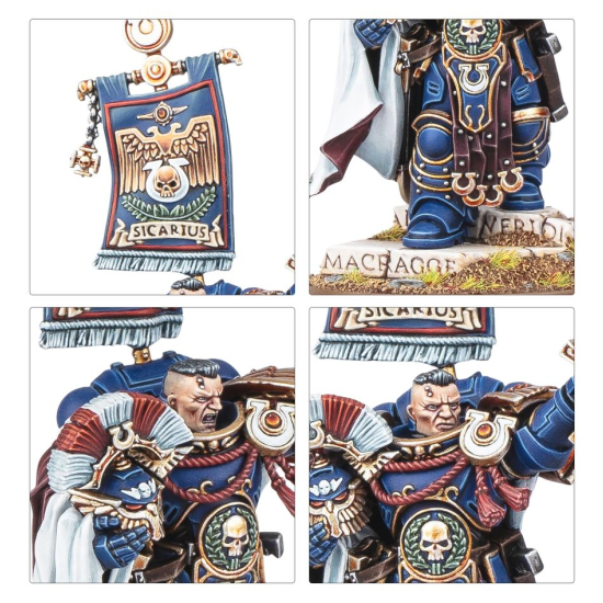 Warhammer 40,000: Cato Sicarius – Ultramarines Captain | Space Marines